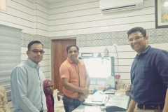MEETING IN MM PATIDAR HOSPTIAL