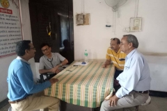 ROUND TABLE MEETING WITH HEALTH CARE VOLENTEER