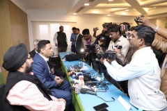 Press Conference on Paras Healthcare Ignoration in Udaipur