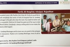 Article in News Letter